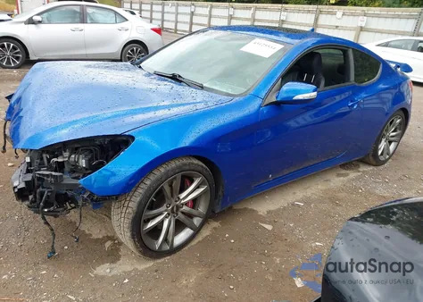 2012 Hyundai Genesis Coupe 3.8L z USA, uszkodzony, nr VIN KMHHU6KHXCU068604